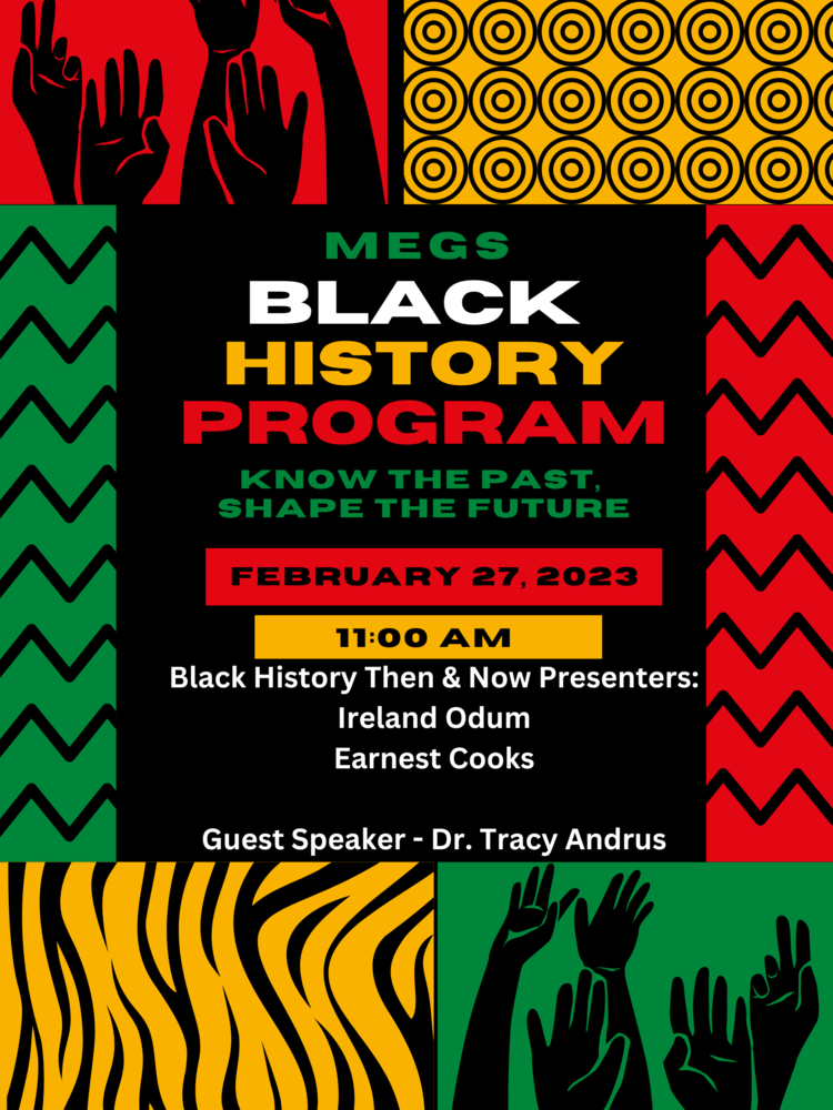 ballon Wreck sti 2023 Black History Program | Marshall Early Graduation School